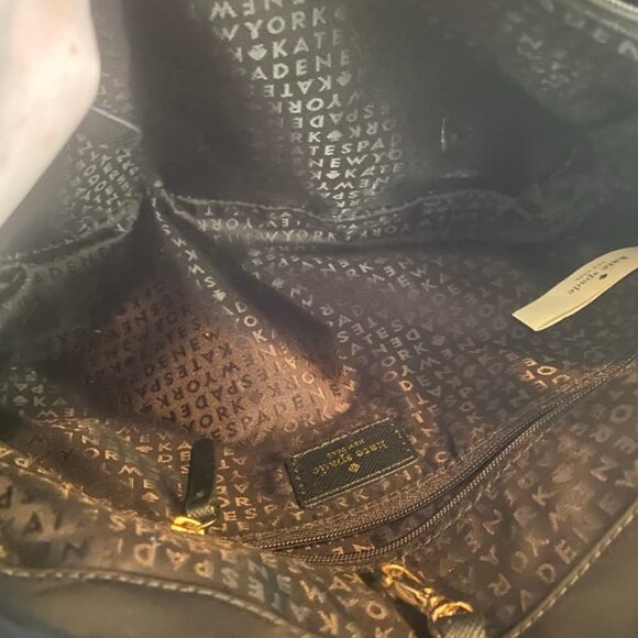 Kate Spade Blake Avenue Loden Nylon Crossbody Handbag Black Purse - Picture 11 of 12